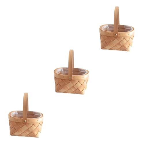 MAGICLULU 3 Stck. Blumenkorb Gewebte Weidenkorb Rattankorb mit Deckel Handkorb weben Stilvoll Handgefertigte Körbe Handgefertigter Korb Blumenkörbe Aufbewahrungskörbe hölzern MAGICLULU 3 Stck. Blumenkorb Gewebte Weidenkorb Rattankorb mit Deckel Handkorb weben Stilvoll Handgefertigte Körbe Handgefertigter Korb Blumenkörbe Aufbewahrungskörbe hölzern von MAGICLULU