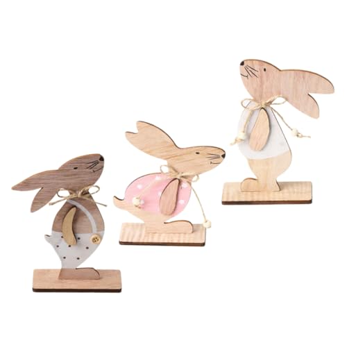 MAGICLULU 3 Stück Kaninchen Ornament Hasenkorb Ostern Küken Raumdekoration Herbst Abgestuftes Tablett Dekoration Dekorative Wohnaccessoires Tortenständer Aufziehspielzeug von MAGICLULU