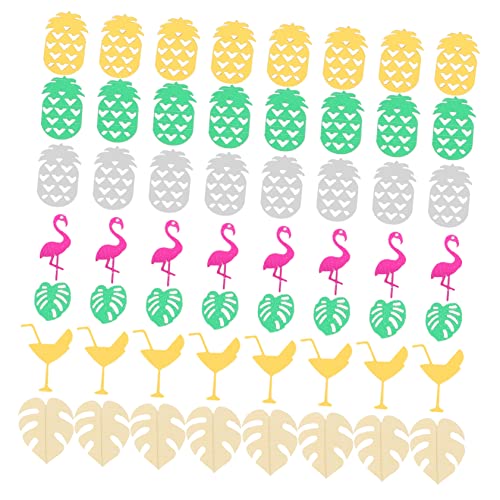 MAGICLULU 3Er-Packungen Kaktus-Ananas-Krümel Geldkonfetti Herzstück Tischdekoration Hochzeitskonfetti hochzeitsdeko hochzeitsdeco Babyparty Konfetti Tischdekoration für Party Plastik von MAGICLULU