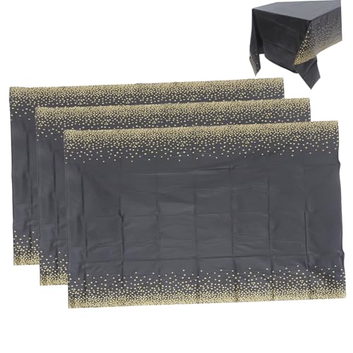 MAGICLULU 3st -partytisch Tischläufer Für Hochzeit Geburtstagsdekorationen Streamer Partydekorationen Tischdecke Zum Geburtstagsessen Hochzeitstischdecke Tischtuch Polyester von MAGICLULU