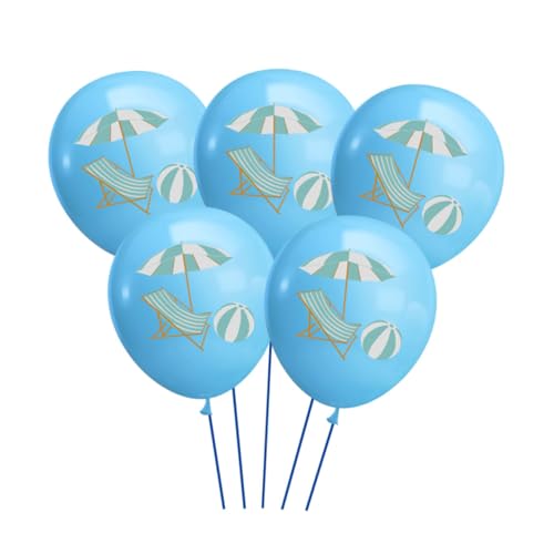 MAGICLULU 40St sommerliche Latexballons hawaii party dekoration sommerdeko luftbalons ballongas gasballon Fruchtballons tropische Ballons hawaiianische Ballons party liefert luftballons von MAGICLULU