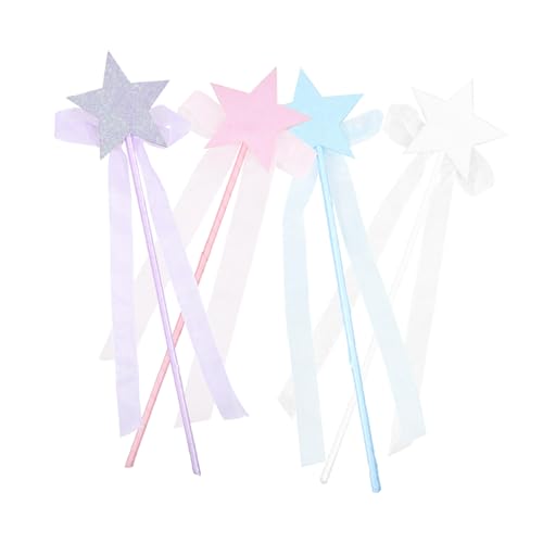 MAGICLULU 4Stücke Feenstäbe Glitzernder Sternstab Für Kostümpartys Bühnenaufführungen Cosplay Und Festliche Anlässe Exquisite Verarbeitung Sicher MAGICLULU 4Stücke Feenstäbe Glitzernder Sternstab Für Kostümpartys Bühnenaufführungen Cosplay Und Festliche Anlässe Exquisite Verarbeitung Sicher von MAGICLULU