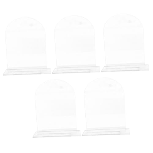 MAGICLULU 5 Sets Party Acryl Parteien Einladungen Hochzeit Photo Booth Transparent von MAGICLULU