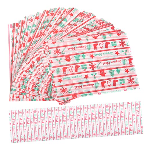 MAGICLULU 500 Blatt Nougat-Wrapper Packpapier verpackungspapier für süßigkeiten Bonbonpapier für Schokolade Nougat-Geschenkpapier Plätzchen-Geschenkpapier Keks Karamell von MAGICLULU
