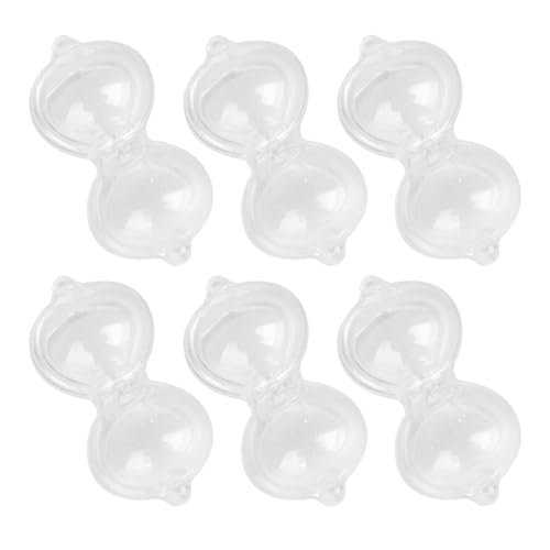 MAGICLULU 6pcs Mini -sandglas Zeitschaltuhr Für Netter Timer Süße Küchentimer Süßer Küchentimer Schlüsselanhänger Für Cartoon-timer Alte Sanduhr Kreative Sanduhr Plastik Weiß von MAGICLULU