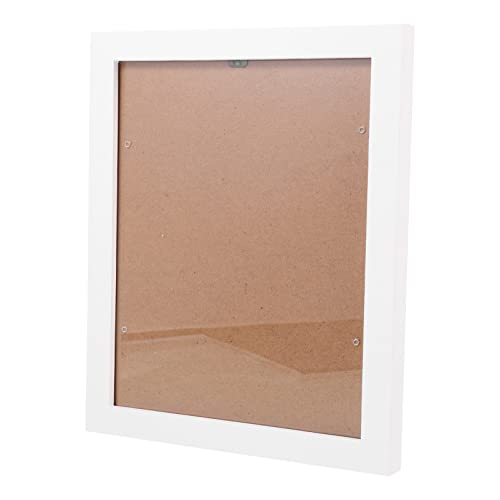 MAGICLULU Bilderrahmen büro dekoration office decoration Tischdekoration bildrahmen photo frame Set zum Aufhängen von Bildern weiße Rahmen Wand Massivholzrahmen Fotorahmen anzeigen hölzern von MAGICLULU