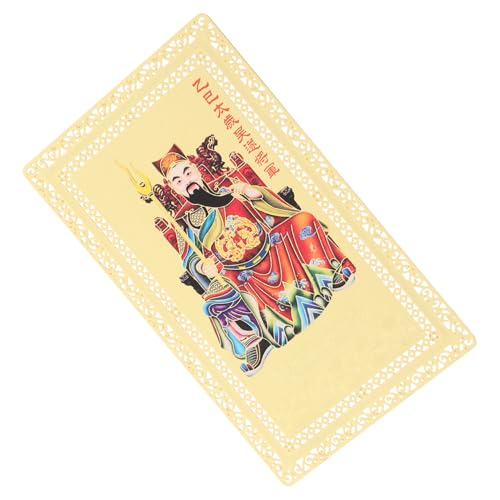 MAGICLULU Bronzekarte „Jahr Der Schlange“. Amulettkarte Im Chinesischen Stil -kartendekor Chinesische Amulettkarte Taisui- Karte Zum Schutz Zartes PVC von MAGICLULU