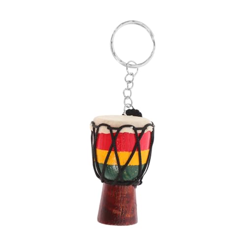 MAGICLULU Djembe-schlüsselanhänger Schlüsselanhänger Mit Anhänger Schlüsselanhänger Für Instrumente Trommel Schlüssel Schlüsselanhänger Handpfannentrommel Schlüsselringe Legierung von MAGICLULU