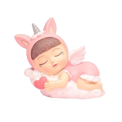 MAGICLULU Einhorn ädchen Figur Aus Harz Schlafende Skulptur Für Tortendekoration Und Desktop Ornament Einhorn Cake Topper Für Kindergeburtstag Deko Haare Zufälliger Farbe MAGICLULU Einhorn ädchen Figur Aus Harz Schlafende Skulptur Für Tortendekoration Und Desktop Ornament Einhorn Cake Topper Für Kindergeburtstag Deko Haare Zufälliger Farbe von MAGICLULU