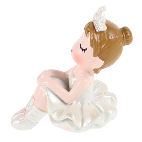 MAGICLULU Elegante Rose Ballett Mädchen Kuchen Blumen Dekorationen Für Geburtstag Feier Entzückende Kuchen Topper MAGICLULU Elegante Rose Ballett Mädchen Kuchen Blumen Dekorationen Für Geburtstag Feier Entzückende Kuchen Topper von MAGICLULU