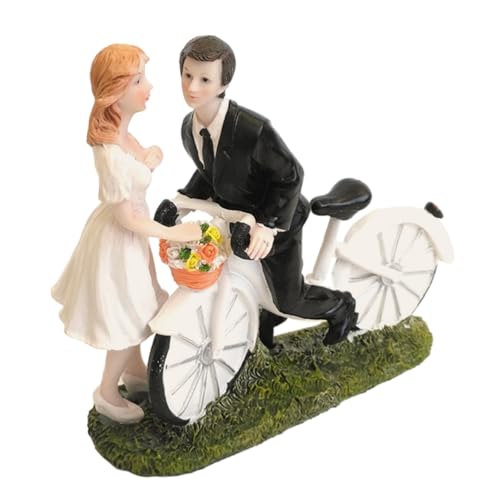 MAGICLULU Kuchendekoration Hochzeit Hochzeitsfigur Und Tortenaufsätze Aus Strapazierfähigem Harz Tortendekoration Für Hochzeiten Und Besondere Anlässe MAGICLULU Kuchendekoration Hochzeit Hochzeitsfigur Und Tortenaufsätze Aus Strapazierfähigem Harz Tortendekoration Für Hochzeiten Und Besondere Anlässe von MAGICLULU