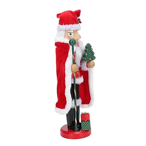 MAGICLULU Nutcracker Weihnachtsdeko 1Pc Nussknacker Pendel Cartoon Design Für Desktop Und Fensterbank Festliche Holzfigur Zur Weihnachtsdekoration Und Für Partys von MAGICLULU