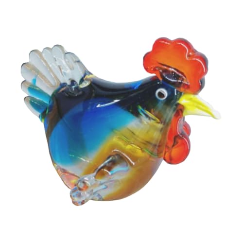 MAGICLULU Ostern Dekorationen Hause Hahn Form Ornament GNOME Ostern Wraeth Glas Dekoration von MAGICLULU