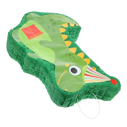 MAGICLULU Piñata Esel Pinata Cinco de Mayo Pinata Dinosaurier Süßigkeiten Pinata-Dekoration Party-Anhänger spaß mach kaputt toy gefülltes Pinata- Dinosaurier-Pinata aus Papier Green von MAGICLULU