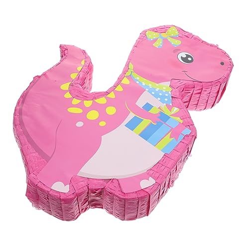 MAGICLULU Piñata komfetti festlich süssigkeiten mitgebsel Lustig weinachtendecor toy Dinosaurier-Party Zauberstab Pinata für Erwachsene gut Brautdusche Pinata Event-Pinata- Papier Rosa von MAGICLULU