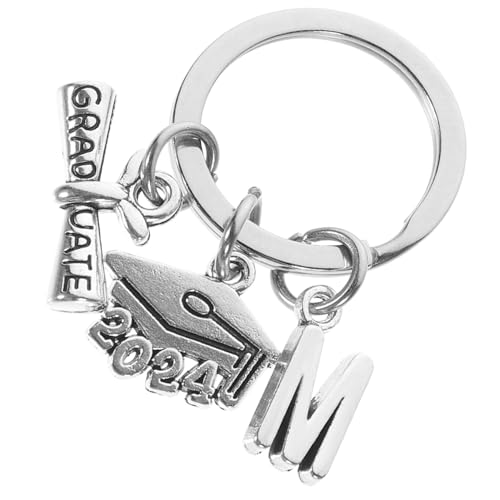 MAGICLULU Schlüsselanhänger für die Abschlusssaison Armband wünschen Schmuck Gestell Kette clé key holder keyholder Schlüsselbund kreative -Schlüsselanhänger Rostfreier Stahl Silver von MAGICLULU