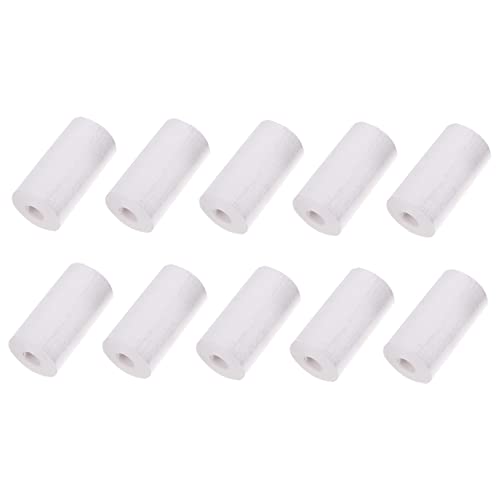 MAGICLULU Thermopapierrollen 57 X 30 Mm 10 Rollen Weiße Pos-papierrollen Fusselfrei für Den Einsatz An Registrierkassen MAGICLULU Thermopapierrollen 57 X 30 Mm 10 Rollen Weiße Pos-papierrollen Fusselfrei für Den Einsatz An Registrierkassen von MAGICLULU
