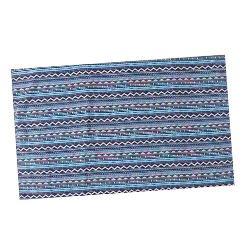 MAGICLULU Tischdecke Tischrock Tischtuch Tische Leinen Party-deko-Tisch Stoff Tücher Einfaches Tischset Tischfahne Kreative Tischdeko Baumwolle Blue von MAGICLULU