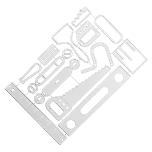 MAGICLULU Werkzeugmatrize stirbt stanzwerkzeug die cutting machine Metallschneidemesser empfindliche Stanzform Prägefolder für die Kartenherstellung Stahl mit hohem Kohlenstoffgehalt von MAGICLULU