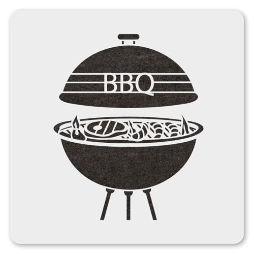 MAGJUCHE BBQ Schablone 30,5 cm, wiederverwendbare Grillschablone für Malerei, DIY, Basteln, Dekor MAGJUCHE BBQ Schablone 30,5 cm, wiederverwendbare Grillschablone für Malerei, DIY, Basteln, Dekor von MAGJUCHE