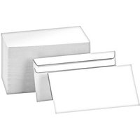 MAILmedia Briefumschläge DIN lang ohne Fenster weiß selbstklebend 1.000 St. von MAILmedia