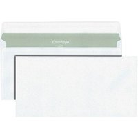 MAILmedia Briefumschläge Envirelope® DIN lang ohne Fenster recycling-weiß haftklebend 500 St. von MAILmedia