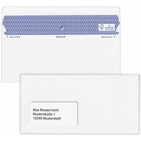 MAILmedia Briefumschläge Revelope® Professional DIN lang+ mit Fenster offset weiß selbstklebend 500 St. von MAILmedia