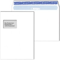 MAILmedia Versandtaschen Cygnus Excellence® DIN C4 mit Fenster weiß 10 St. von MAILmedia