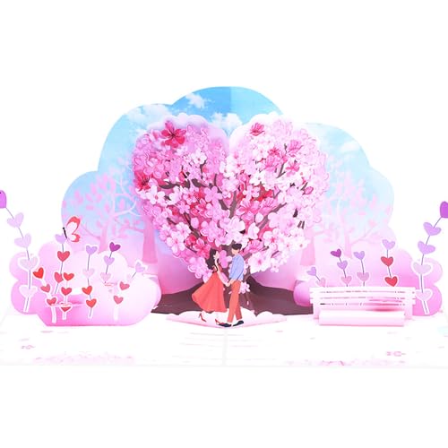Einzigartige Blumen- und Paar-Grußkarte, Geburtstag, Jahrestag, Abschlusskarte mit Umschlag, jede Feier, Blume und Paarkarte Einzigartige Blumen- und Paar-Grußkarte, Geburtstag, Jahrestag, Abschlusskarte mit Umschlag, jede Feier, Blume und Paarkarte von MALSSE