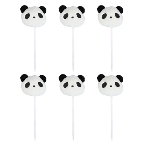 MALSSE 6 x Panda-Kugelschreiber, Plüsch-Panda-Schreibstift, Weihnachtsstrumpffüller für Kinder, Jungen, Mädchen, Weihnachten, Partygeschenk MALSSE 6 x Panda-Kugelschreiber, Plüsch-Panda-Schreibstift, Weihnachtsstrumpffüller für Kinder, Jungen, Mädchen, Weihnachten, Partygeschenk von MALSSE