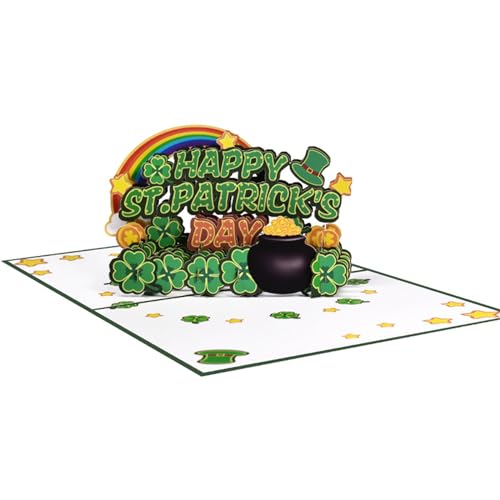 SaintPatrick's Day Karten Frühling PopUp Karten StPatrick's Day Dekoration Aufkleber Schnitt Neujahr Gruß SaintPatrick's Day Karte SaintPatrick's Day Karten Frühling PopUp Karten StPatrick's Day Dekoration Aufkleber Schnitt Neujahr Gruß SaintPatrick's Day Karte von MALSSE