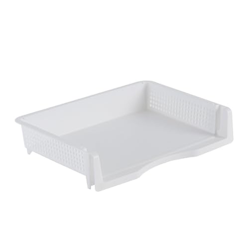 Stapelbarer Papiersortierer, Briefablage, stapelbare Papierablage, Schreibtisch-Organizer, vertikal, horizontal, multifunktionales Regal Stapelbarer Papiersortierer, Briefablage, stapelbare Papierablage, Schreibtisch-Organizer, vertikal, horizontal, multifunktionales Regal von MALSSE
