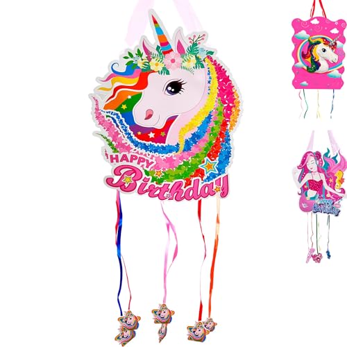 Piñata Kindergeburtstag - Einhorn Pinata - Piñata - Geburtstag Einhorn - Piñata Mädchen - Piñata Geburtstag - Kinderpinata - Pinata zum Geburtstag - Pinata - MANLOZ (Einhorn) von MANLOZ