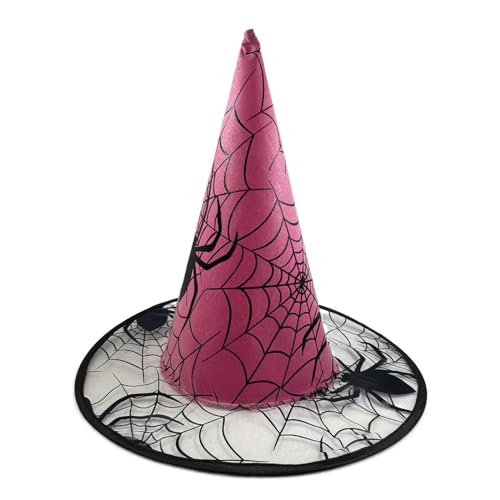 MARCBUSE Filigraner Hut für Partys, Rollenspiele, Halloween, individuelle Zaubererhut, Dekoration, wunderschöner großer Hexenhut, 5 Stück von MARCBUSE