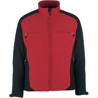 MASCOT® Herren Softshelljacke DRESDEN rot, schwarz Größe 3XL von MASCOT®