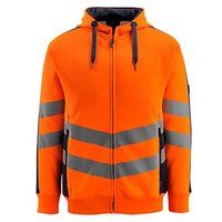 MASCOT® unisex Warnschutz-Langarmshirt Corby orange, schwarzblau Größe 3XL von MASCOT®