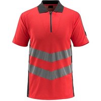 MASCOT® unisex Warnschutz Shirt Murton rot, dunkelanthrazit Größe XL von MASCOT®