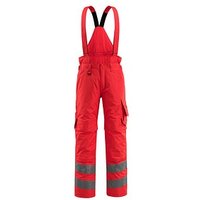 MASCOT® unisex Warnschutz-Latzhose Ashford  rot Größe L von MASCOT®