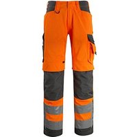 MASCOT® unisex Warnschutzhose Kendal  orange, dunkelanthrazit Größe 48 von MASCOT®