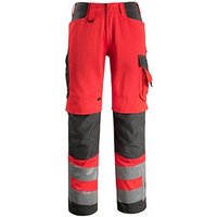 MASCOT® unisex Warnschutzhose Kendal  rot, dunkelanthrazit Größe 54 von MASCOT®