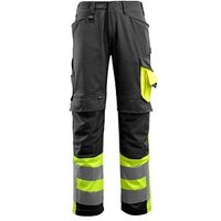 MASCOT® unisex Warnschutzhose Leeds schwarz, gelb Größe 114 von MASCOT®