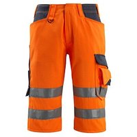 MASCOT® unisex Warnschutzhose kurz Luton  orange, schwarzblau Größe 68 von MASCOT®