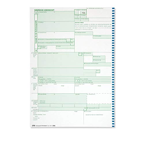 0769 Einheitspapier - Versandpapier COM T2L Blatt 4 für Laserdrucker - Version 2021 (10) von MASHPAPER