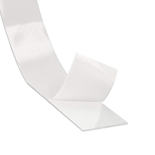 MASHPAPER Doppelseitiges Klebeband 25 mm x 5 m Dicke: 1,0 mm transparent, stark klebend von MASHPAPER