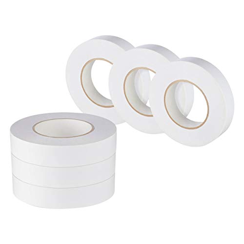 mashpaper doppelseitiges Klebeband 30mm Format wählbar 6, 9, 12, 15, 19, 25, 38, 50 mm 1 Rolle à 50 m transparent von MASHPAPER