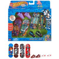 Mattel GAMES Fingerboard Skate & Schuhe 4er mehrfarbig von MATTEL GAMES