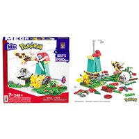 Mattel GAMES Mega Construx HKT21 Pokémon Windmühlen-Farm Bausatz von MATTEL GAMES