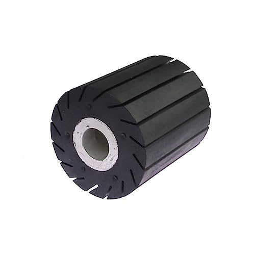 MAVNES 90 x 100 x 25/30/32 mm Expander-Rad, Gummi-Polierrad, funktioniert mit Schleifbändern (Color : 32mm Wheel only) von MAVNES