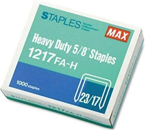 MAX USA MAX1217FAH Max Hd-12F Flat-Clinch - 1-5-1000PK 8in. Staples von MAX USA