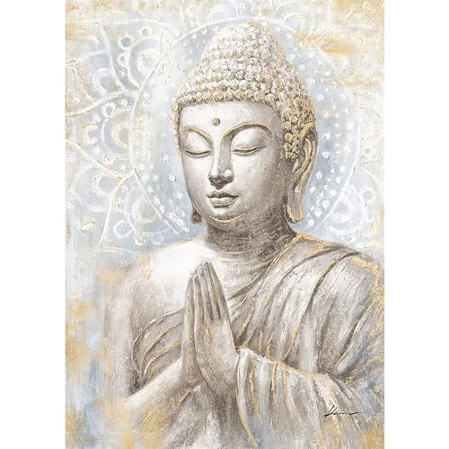 MAXBYE DIY Diamond Painting, 5D Buddha Diamond Painting Set, Malen nach Zahlen Diamant Anfänger Cross Stickerei Malerei Kits Wand Dekor 30x40cm von MAXBYE